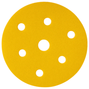 Disco Amarillo Velcro - 5" - P80