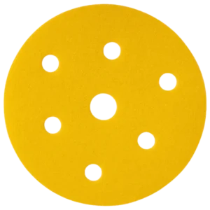 Disco Amarillo Velcro - 5"